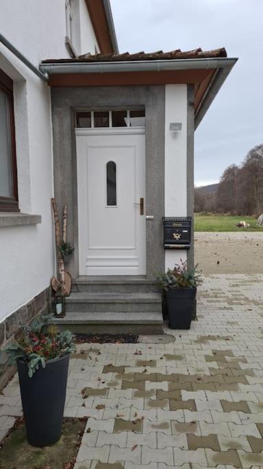 Lindenwohnung An Historischer Muehle Holzhausen  Exterior foto